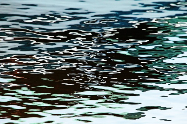Water Abstract I by Deb Oppermann